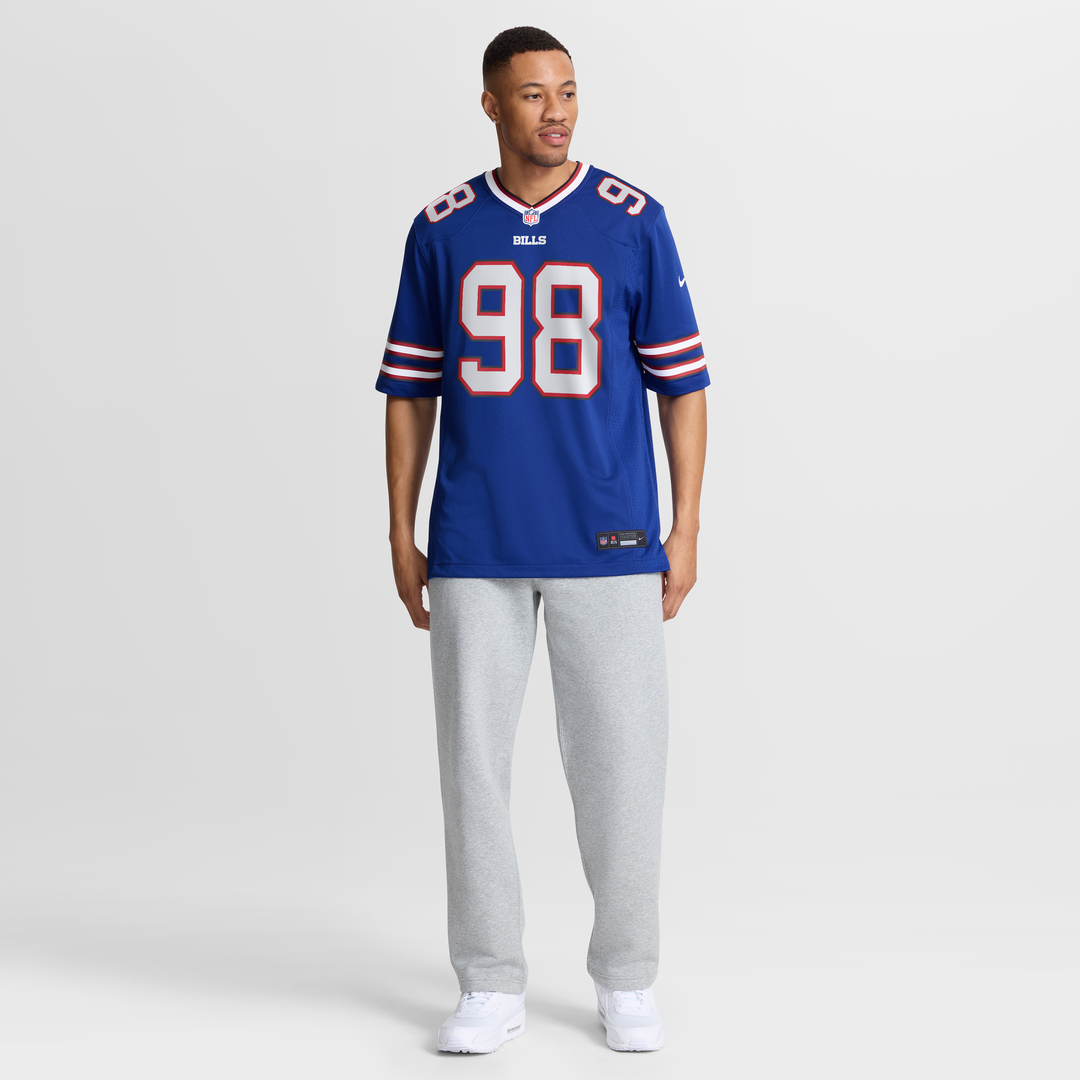 Buffalo Bills T.J. Sanders Nike Royal Team Game Jersey