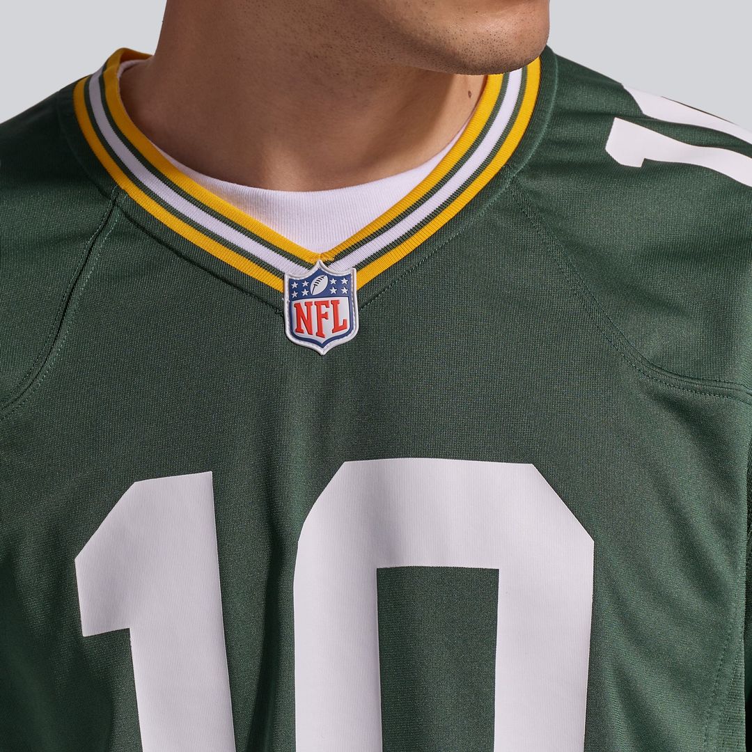 Green Bay Packers Jordan Love Nike White Game Jersey