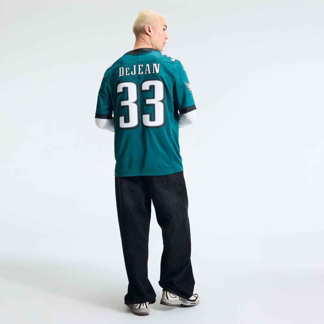 Philadelphia Eagles Cooper DeJean Nike White Vapor F.U.S.E. Stitched Limited Jersey