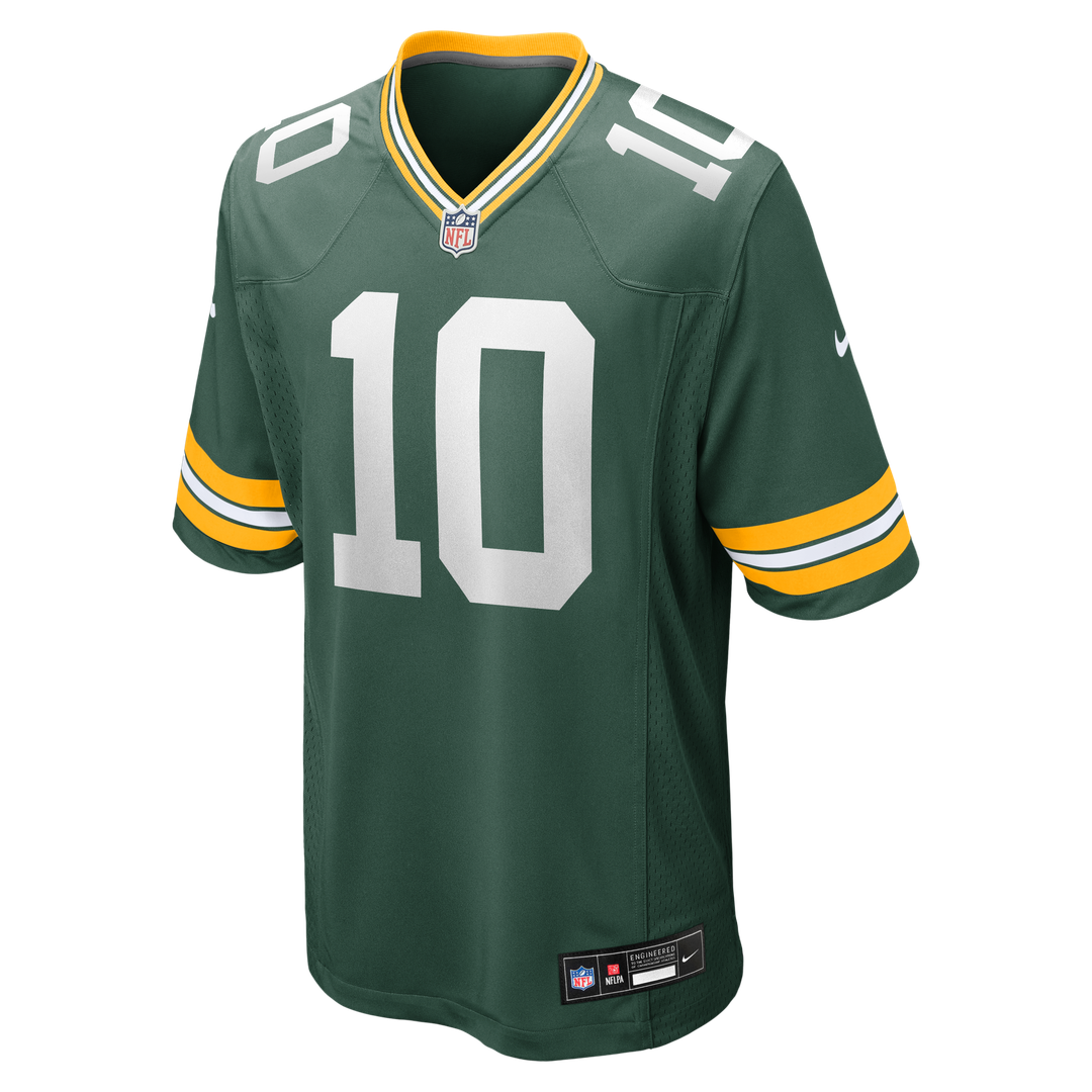 Green Bay Packers Jordan Love Nike White Game Jersey