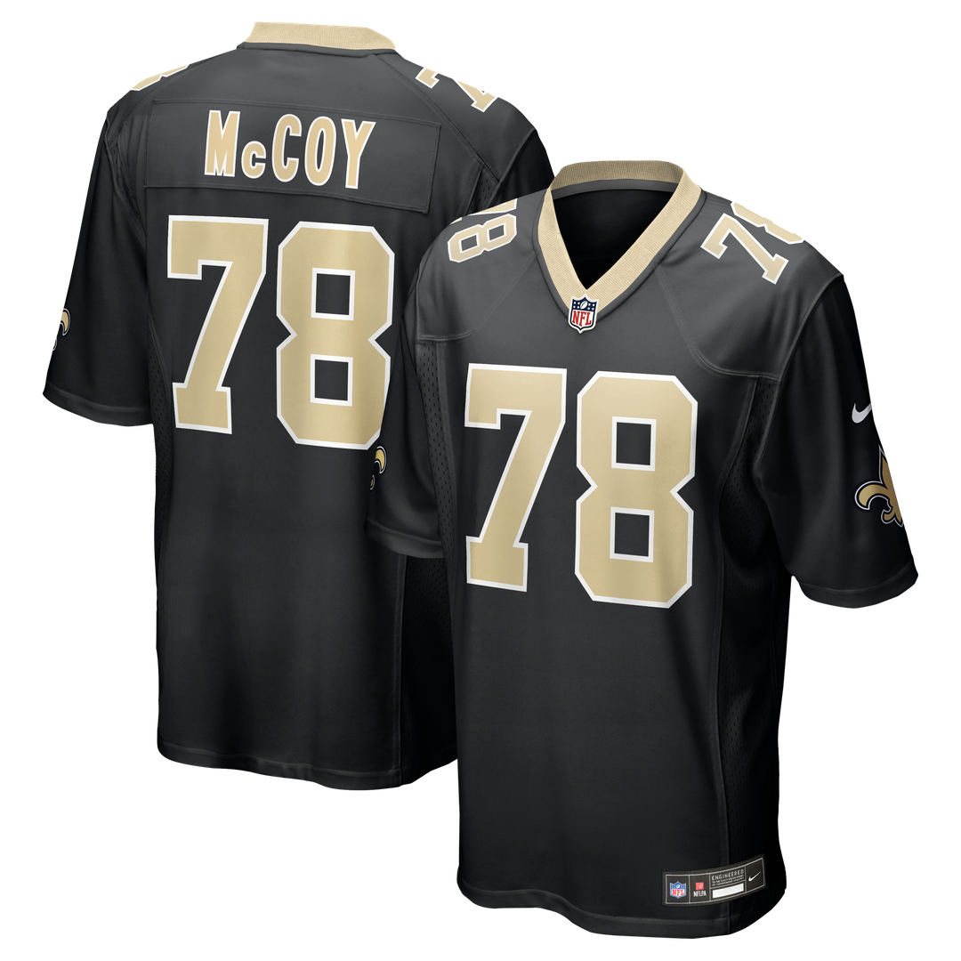 New Orleans Saints Erik Mccoy Nike Black Game Jersey