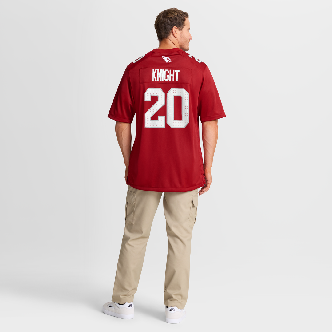 Arizona Cardinals Zonovan Knight Nike Cardinal Team Game Jersey