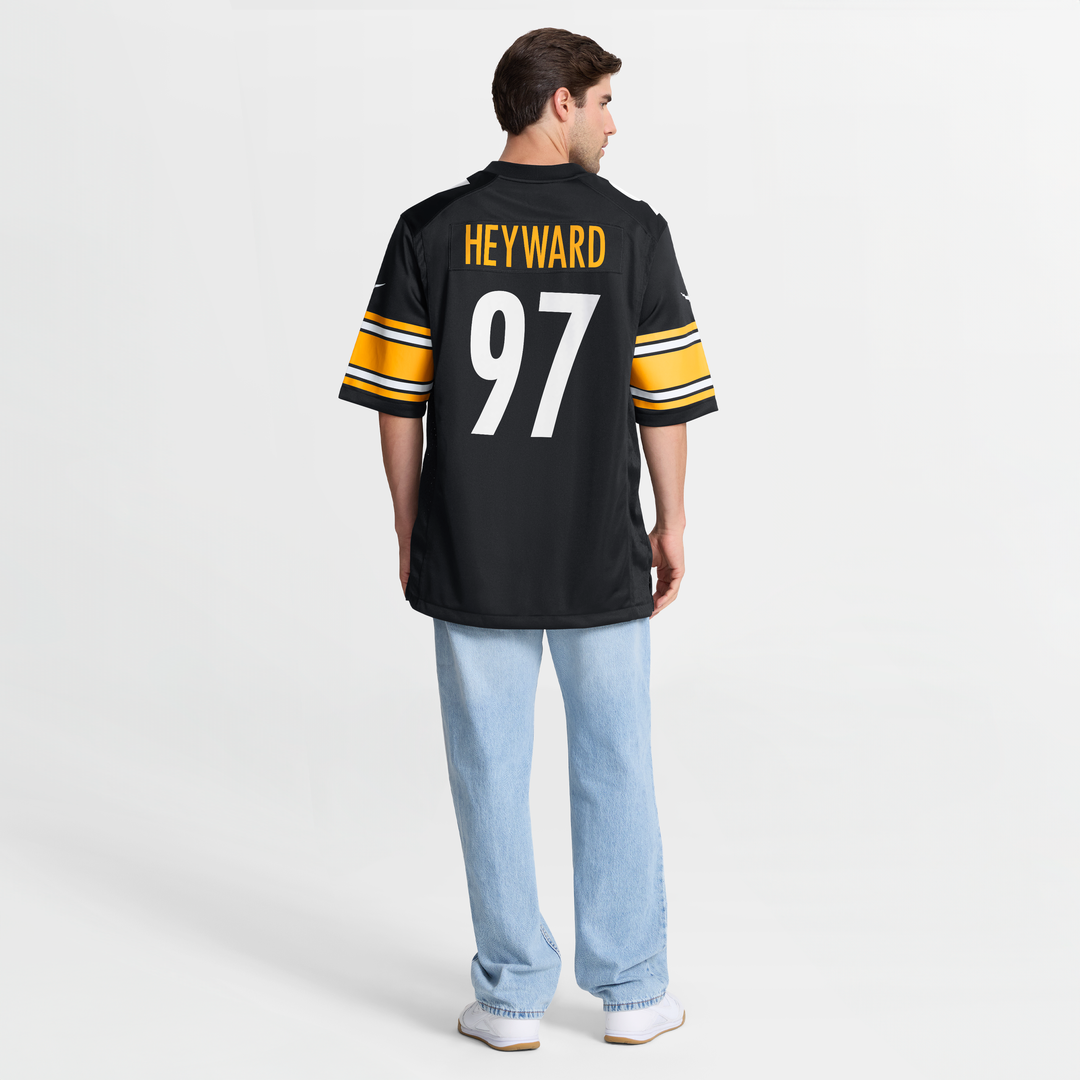 Pittsburgh Steelers Cameron Heyward Nike Black Game Jersey