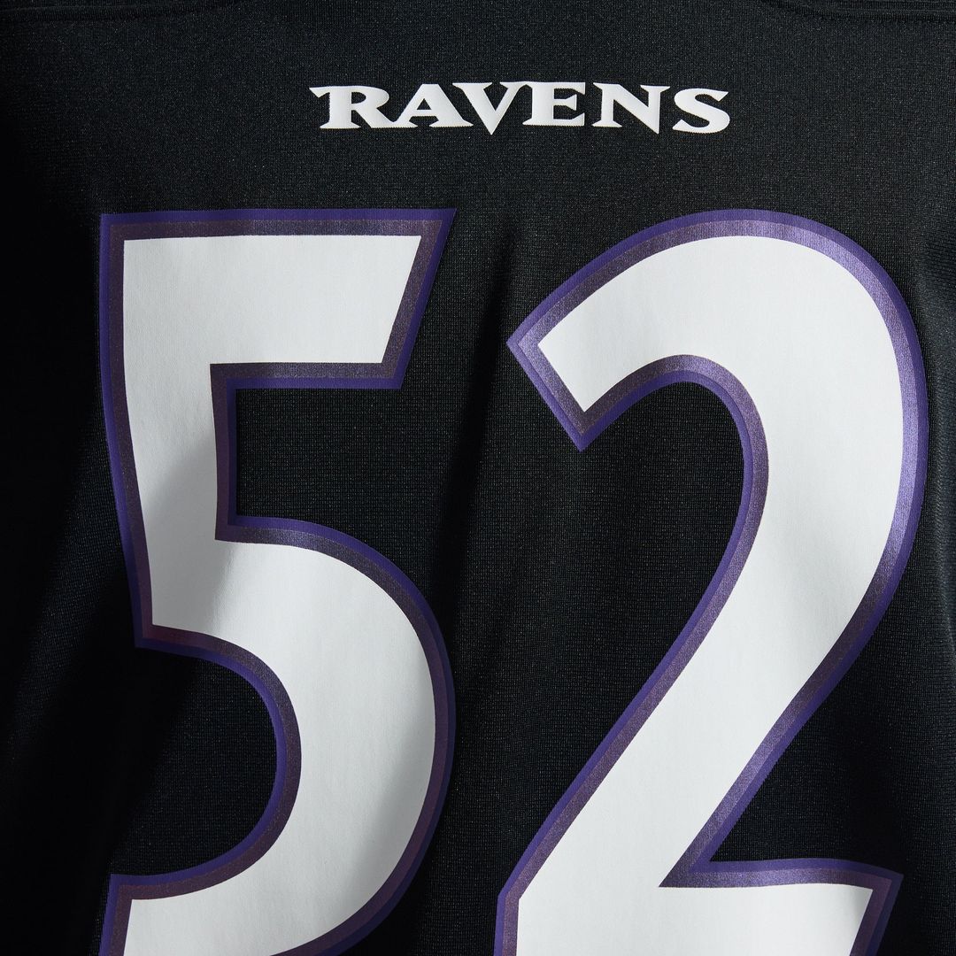 Baltimore Ravens Ray Lewis Nike Black Alternate Retired Player Game Jersey