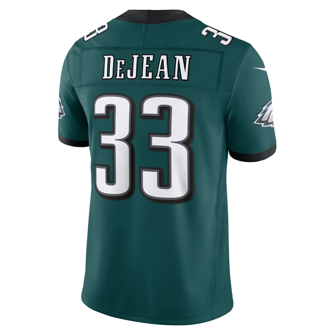 Philadelphia Eagles Cooper DeJean Nike White Vapor F.U.S.E. Stitched Limited Jersey