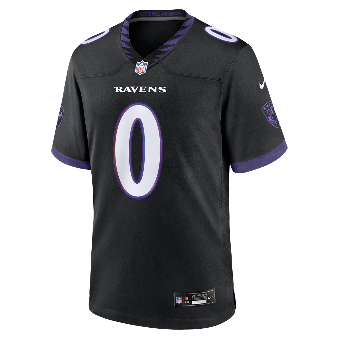 Baltimore Ravens Roquan Smith Nike Purple Alternate Game Jersey