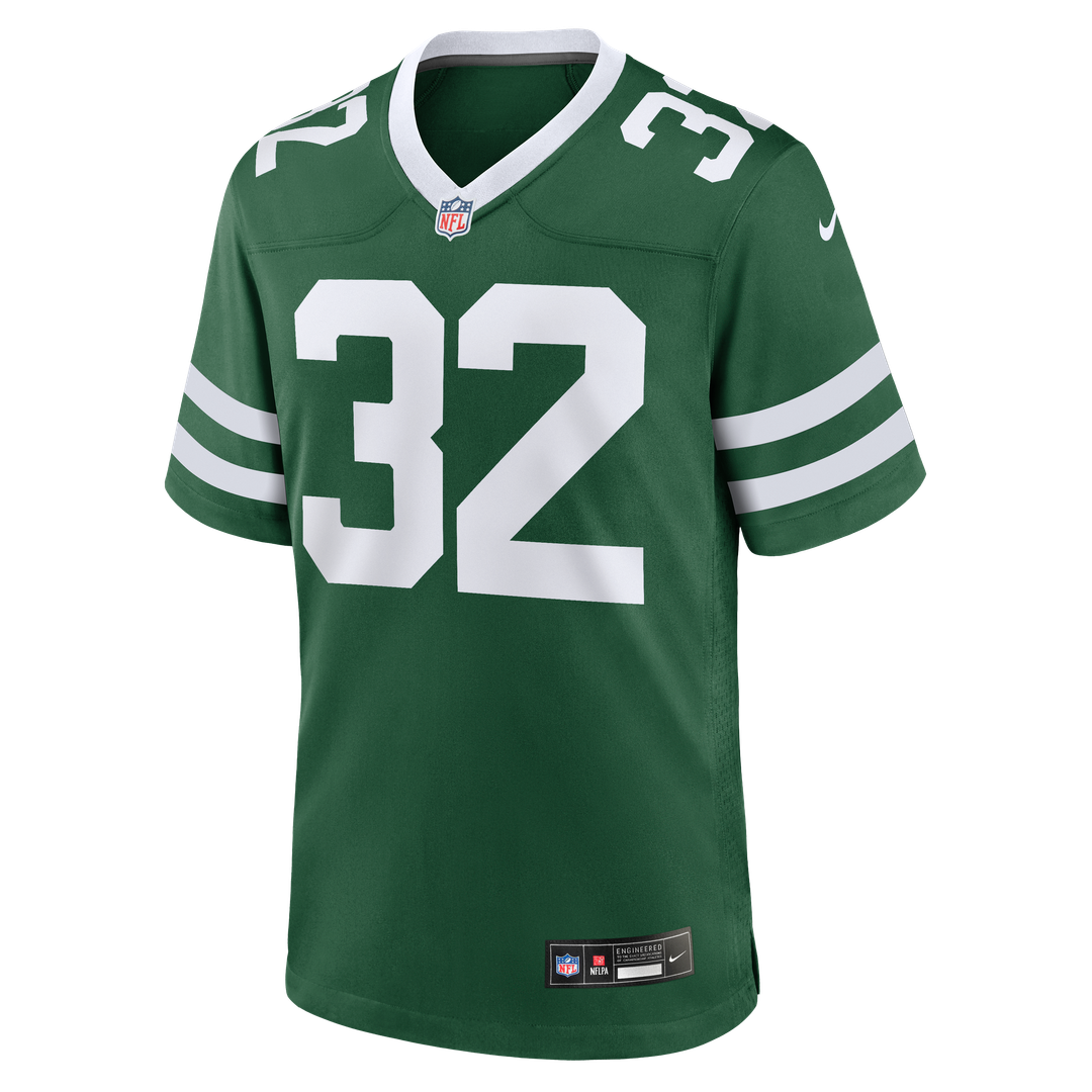 New York Jets Isaiah Davis Nike Legacy Green Team Game Jersey