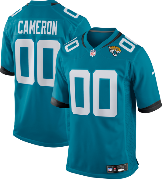 Jacksonville Jaguars Josh Cameron Nike Teal Game Jersey