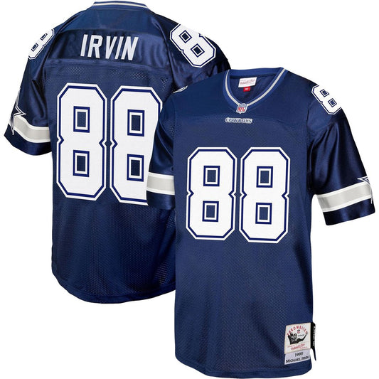 Dallas Cowboys Michael Irvin Mitchell & Ness Navy Legacy Replica Jersey