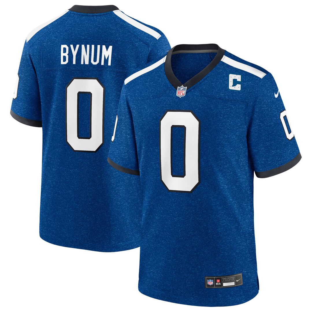 Indianapolis Colts Camryn Bynum Nike Royal Team Game Jersey