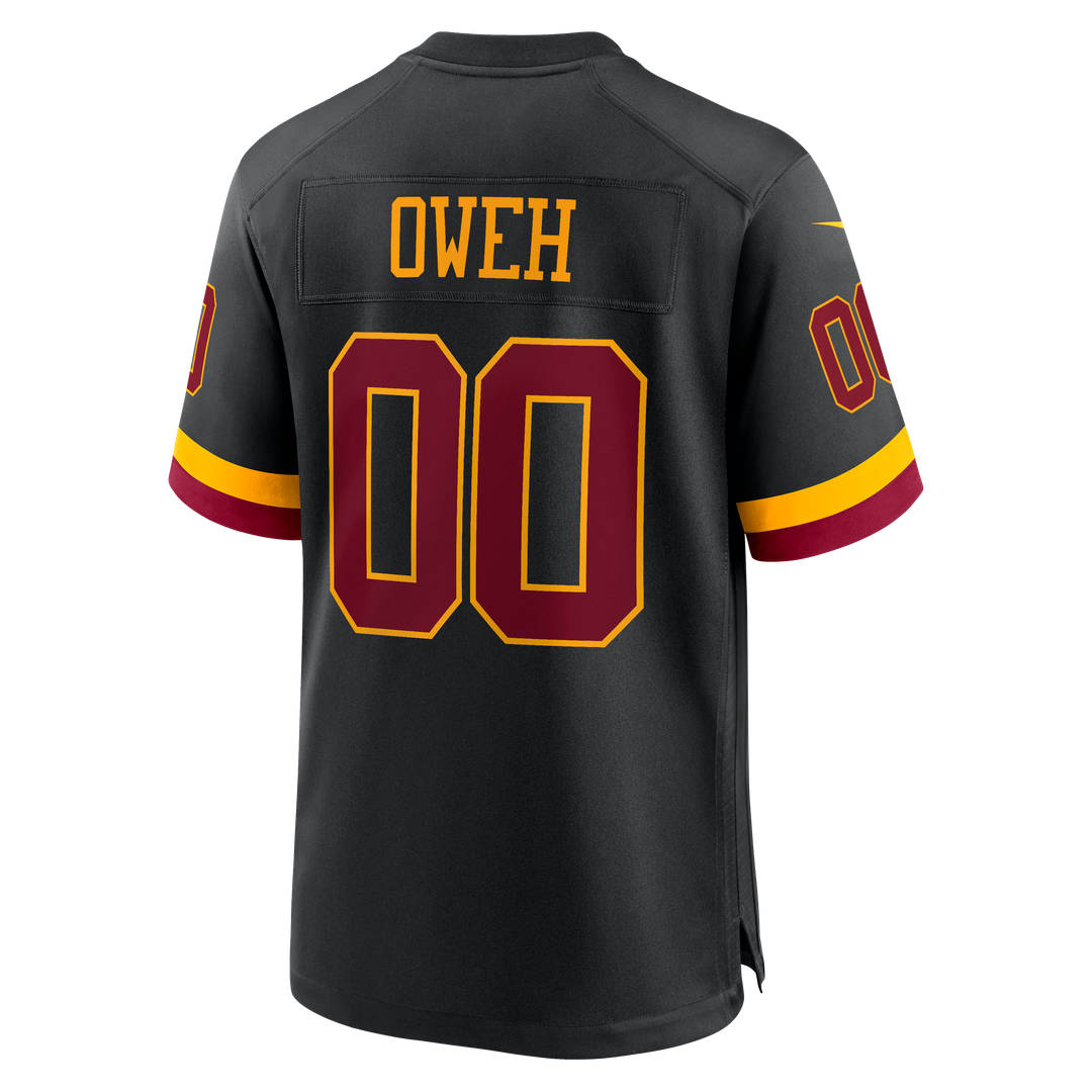 Washington Commanders Odafe Oweh Nike Black Hail Raiser Alternate Game Jersey