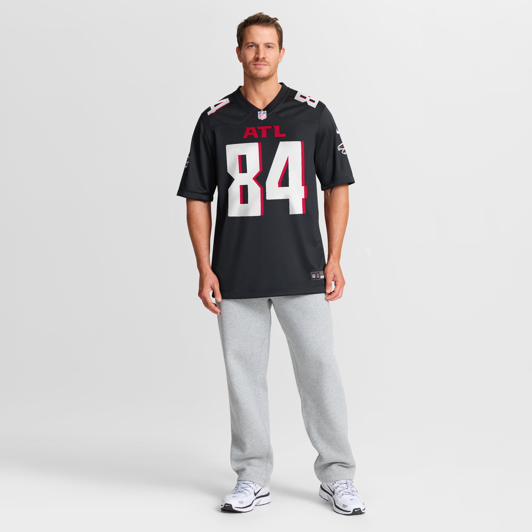 Atlanta Falcons Alfred Jenkins Nike Black Game Retired Player Jersey