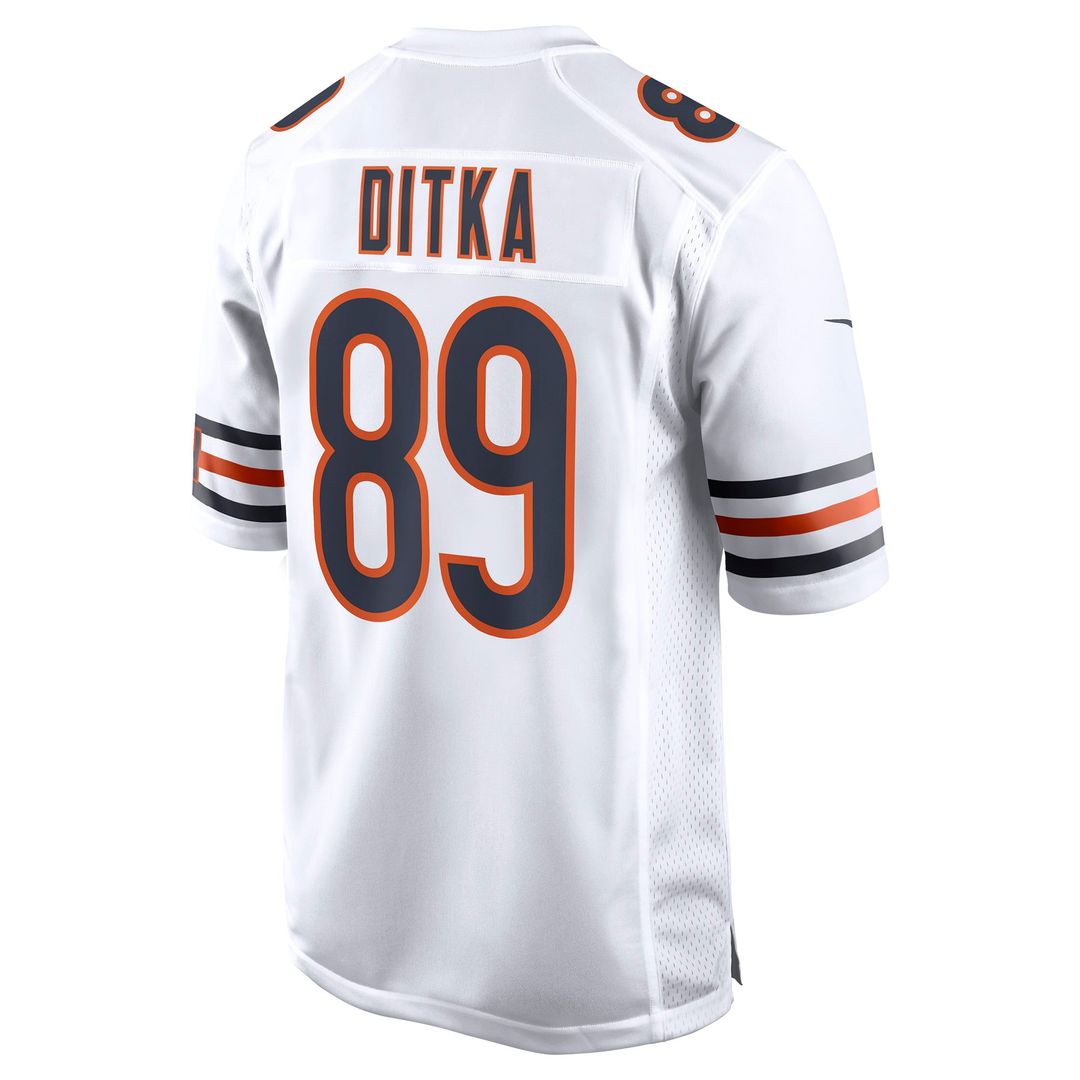 Chicago Bears Mike Ditka Nike White Retired Player Game Jersey