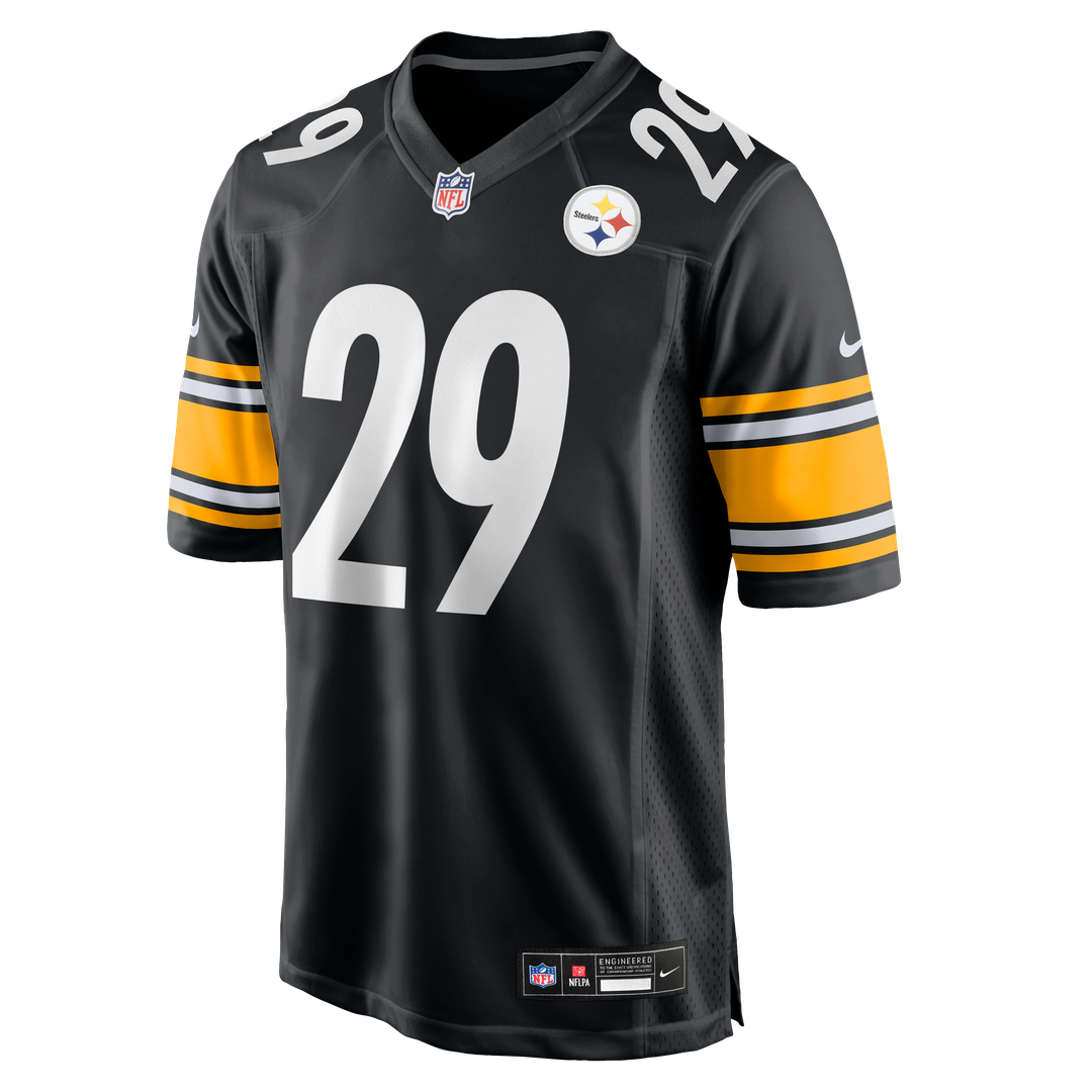 Pittsburgh Steelers Eli Heidenreich Nike Black Team Game Jersey