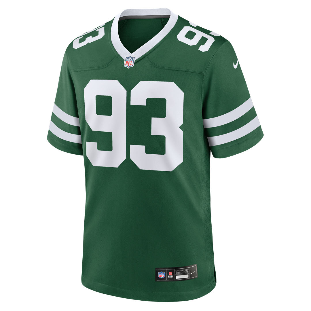 New York Jets Takk McKinley Nike Legacy Green Team Game Jersey