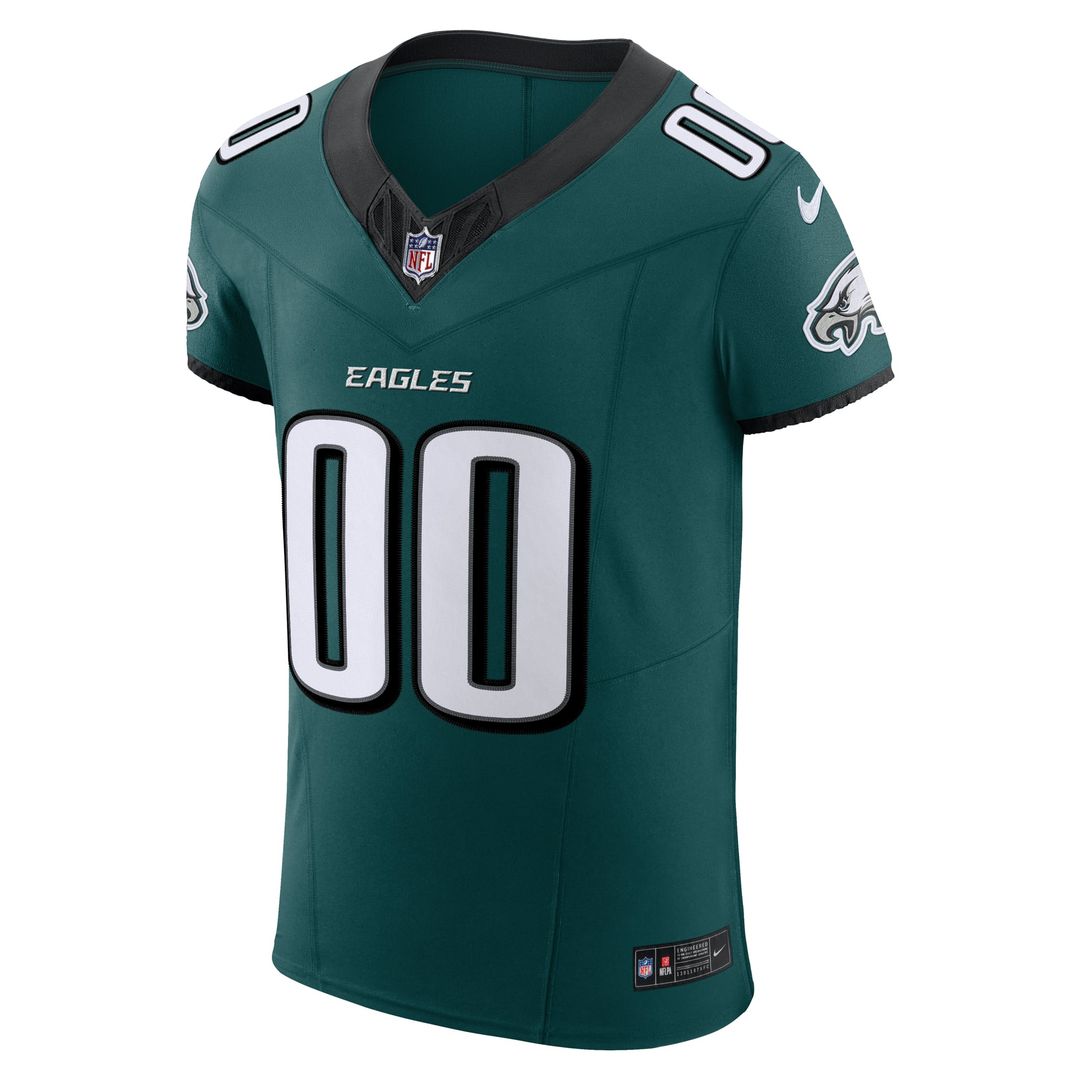 Philadelphia Eagles Nike Kelly Green 2nd Alternate Vapor F.U.S.E. Elite Custom Jersey