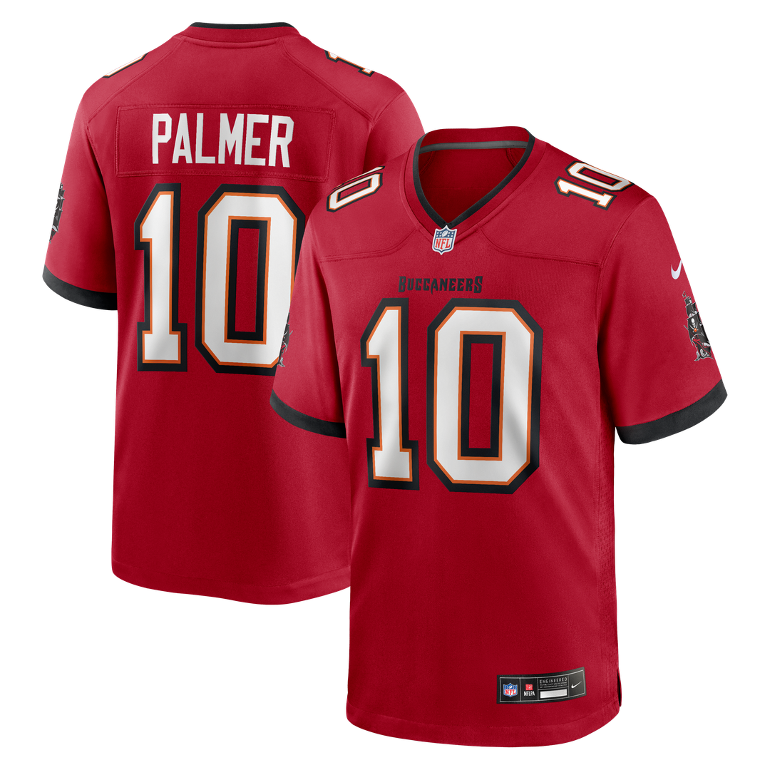Tampa Bay Buccaneers Trey Palmer Nike Red Game Jersey