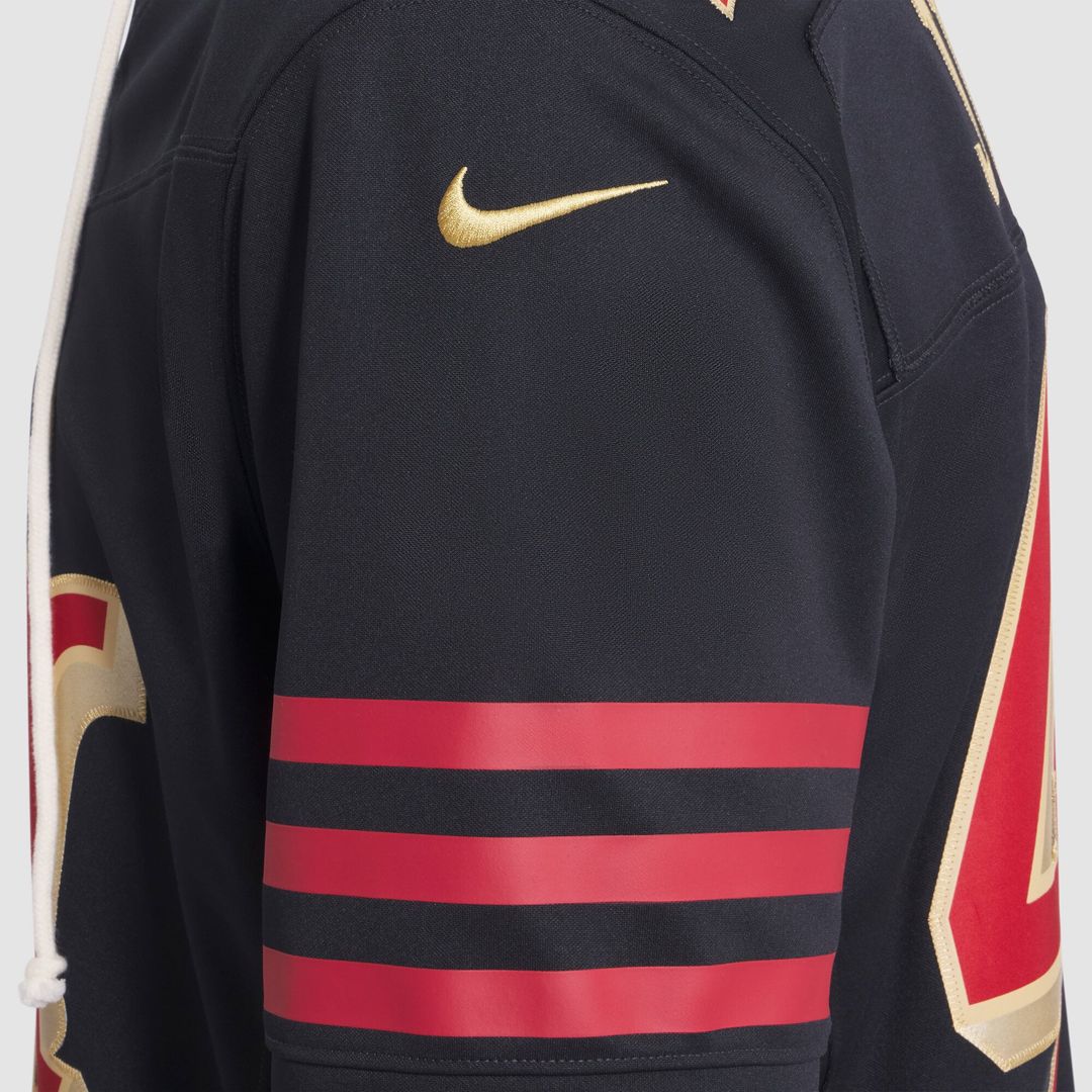San Francisco 49ers Kyle Juszczyk Nike Black Rivalries Collection Stitched Limited Jersey