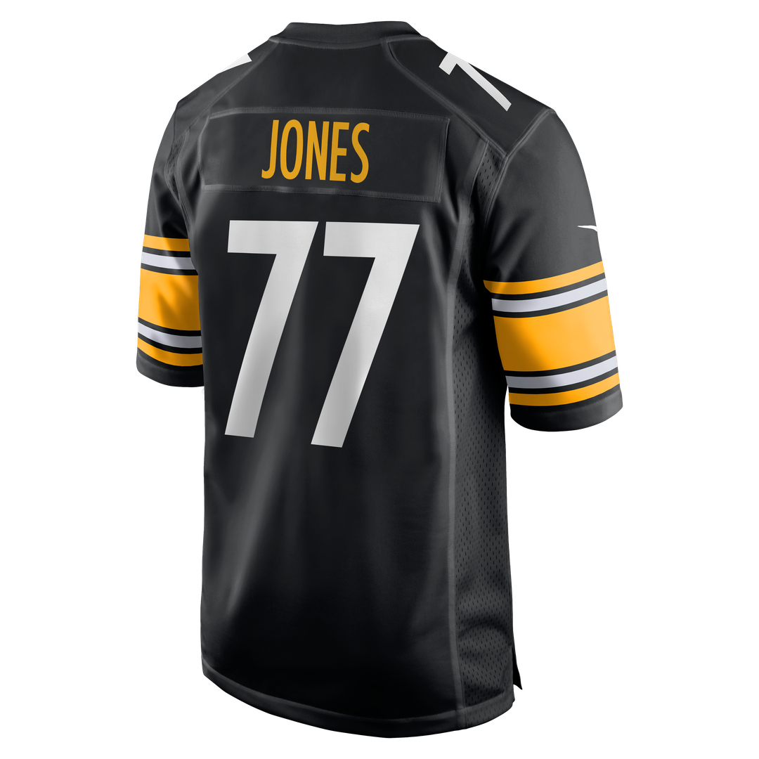 Pittsburgh Steelers Broderick Jones Nike Black Game Jersey