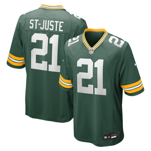 Green Bay Packers Benjamin St-Juste Nike Green Team Game Jersey