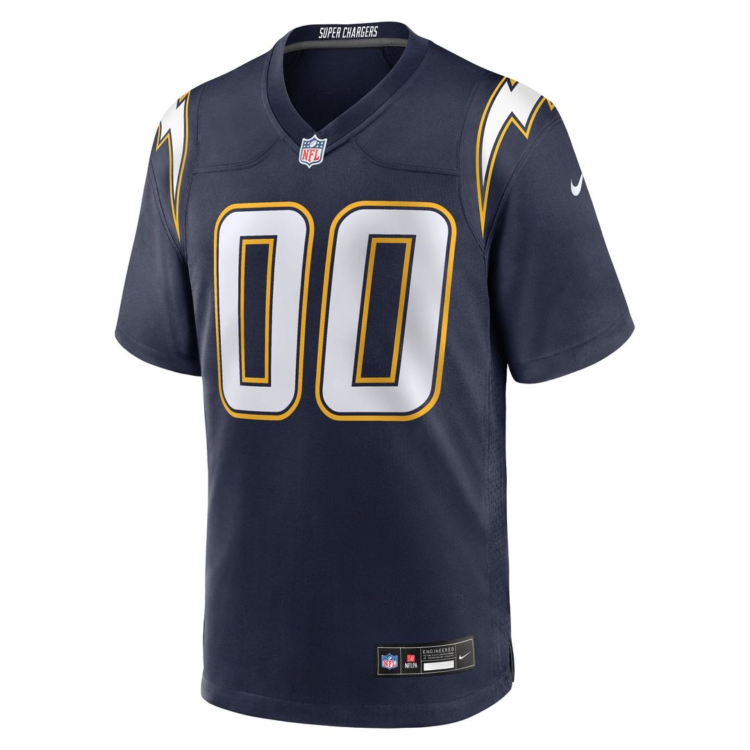 Los Angeles Chargers Nike Powder Blue Custom Game Jersey