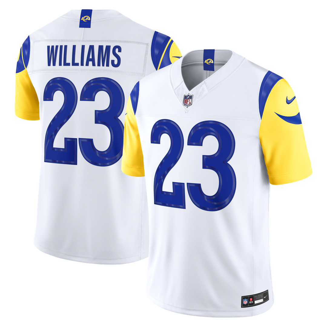 Los Angeles Rams Kyren Williams Nike Classic Sol Vapor F.U.S.E. Stitched Limited Jersey