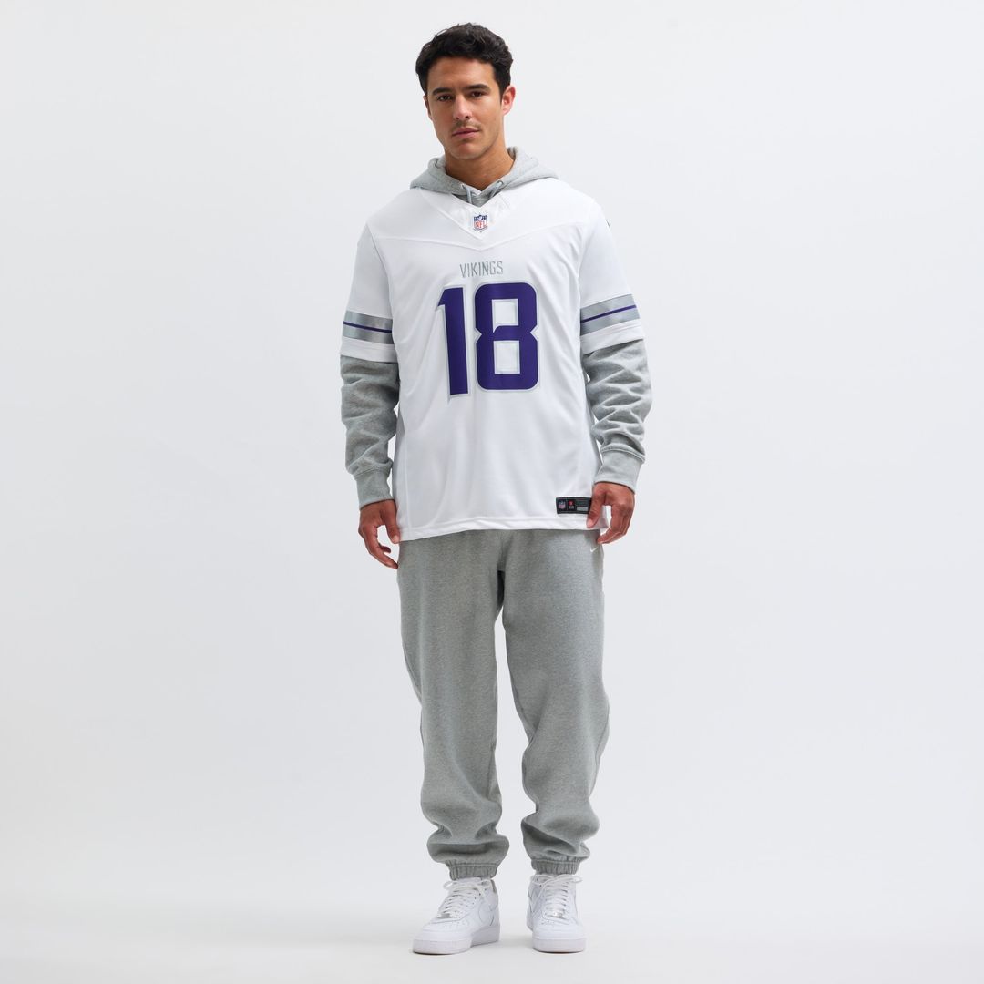 Minnesota Vikings Justin Jefferson Nike White Alternate Vapor F.U.S.E. Limited Jersey