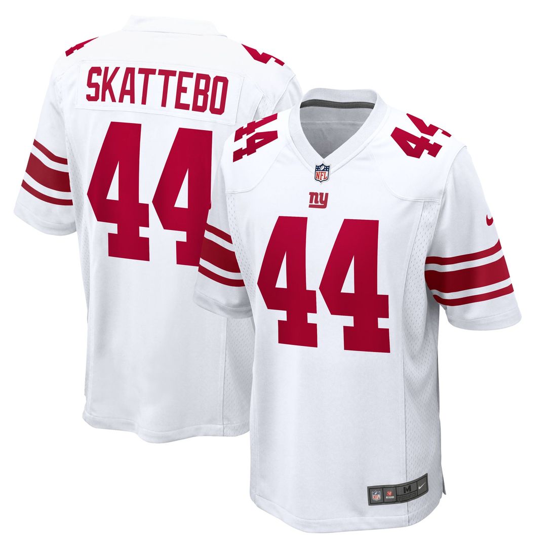 New York Giants Cam Skattebo Nike Red Alternate Century Red Game Jersey