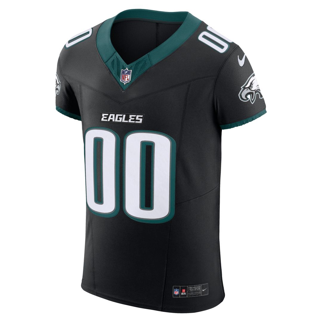 Philadelphia Eagles Nike Midnight Green Vapor F.U.S.E. Elite Custom Jersey