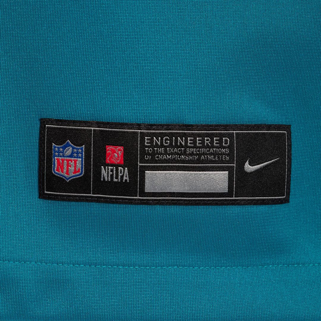 Jacksonville Jaguars Jimmy Smith Nike Teal Retired Player Alternate Game Jersey