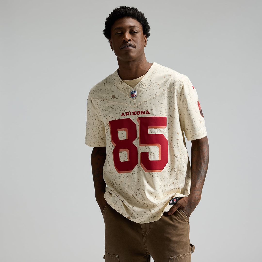 Arizona Cardinals Trey McBride Nike Natural Rivalries Collection Stitched Limited Jersey