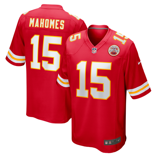 Kansas City Chiefs Patrick Mahomes Nike Red Game Jersey