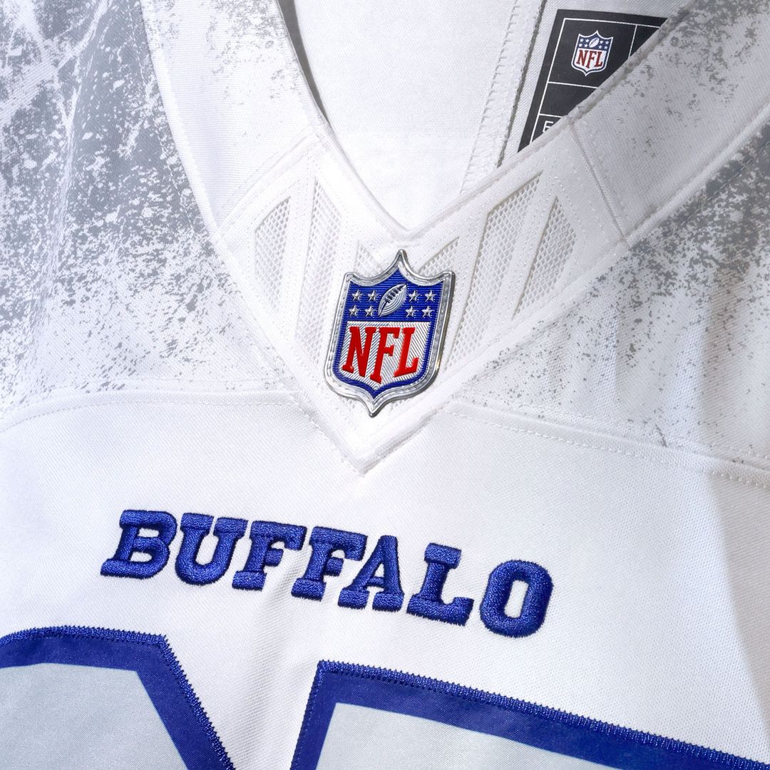 Buffalo Bills Khalil Shakir Nike White Rivalries Collection Stitched Limited Jersey