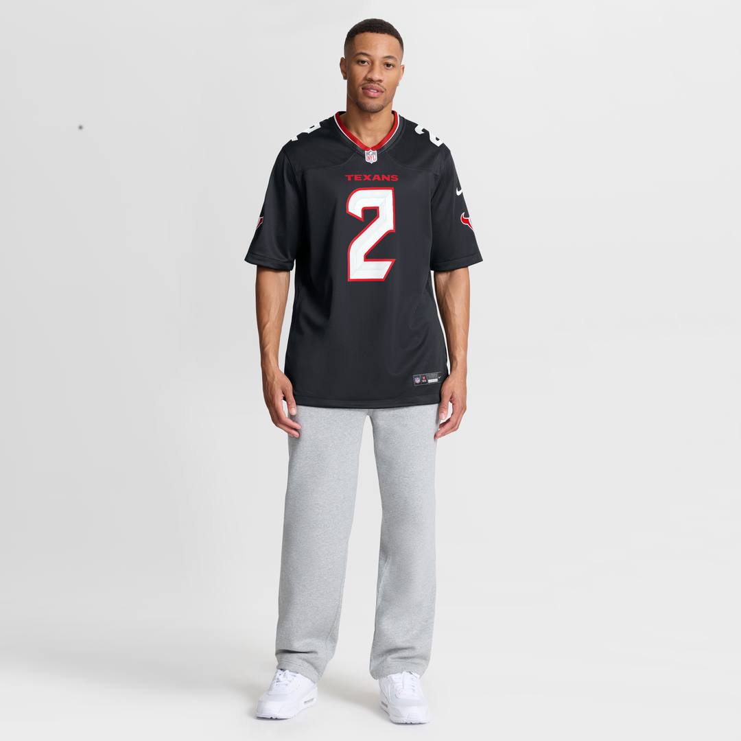 Houston Texans Calen Bullock Nike Navy Team Game Jersey