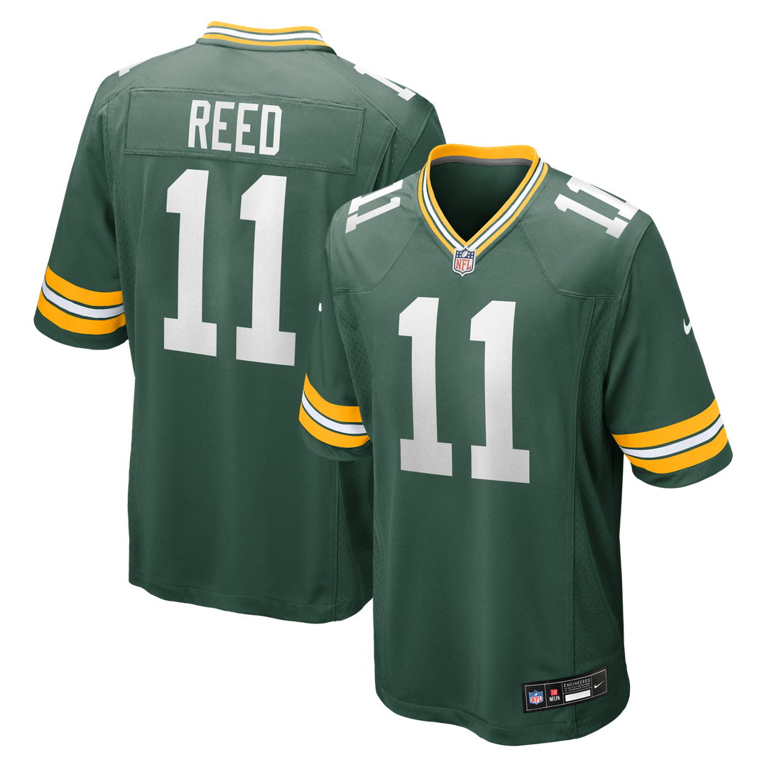 Green Bay Packers Jayden Reed Nike Green Game Jersey