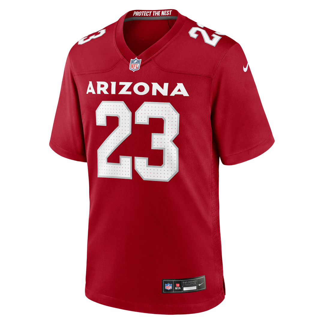 Arizona Cardinals Corey Clement Nike Cardinal Team Game Jersey