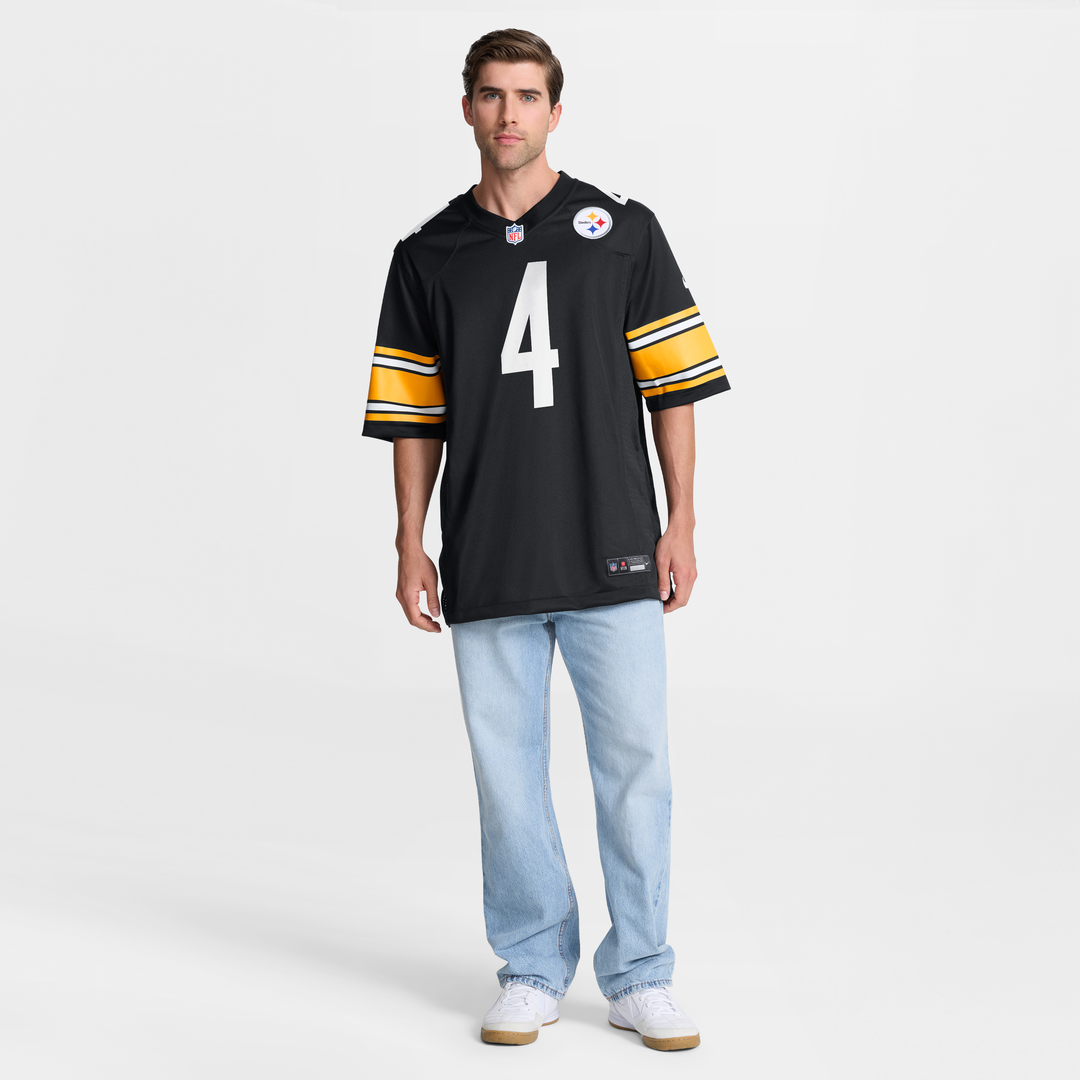 Pittsburgh Steelers DK Metcalf Nike Gold Alternate 1933 Throwback Game Jersey