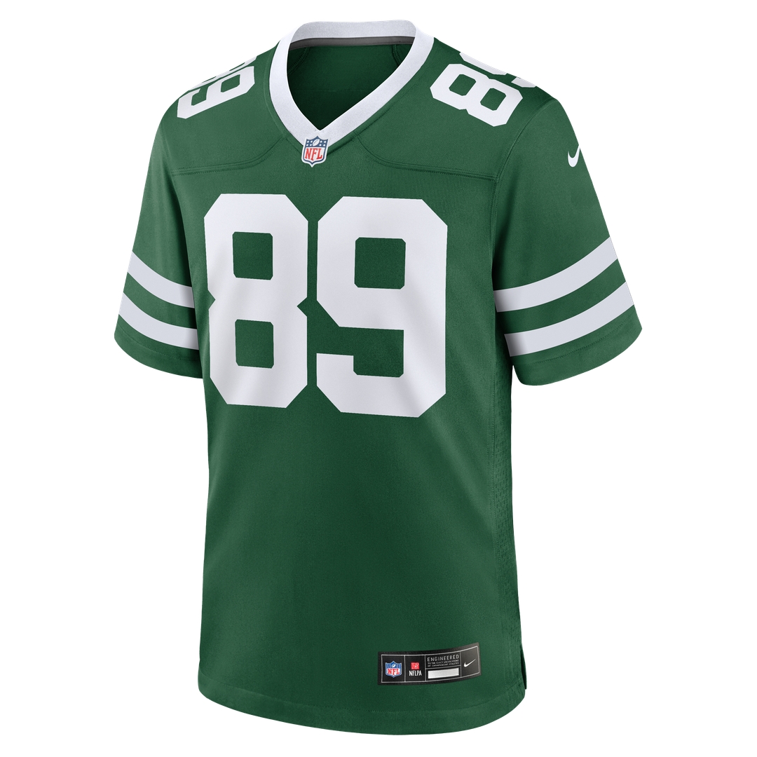 New York Jets Jeremy Ruckert Nike Legacy Green Team Game Jersey