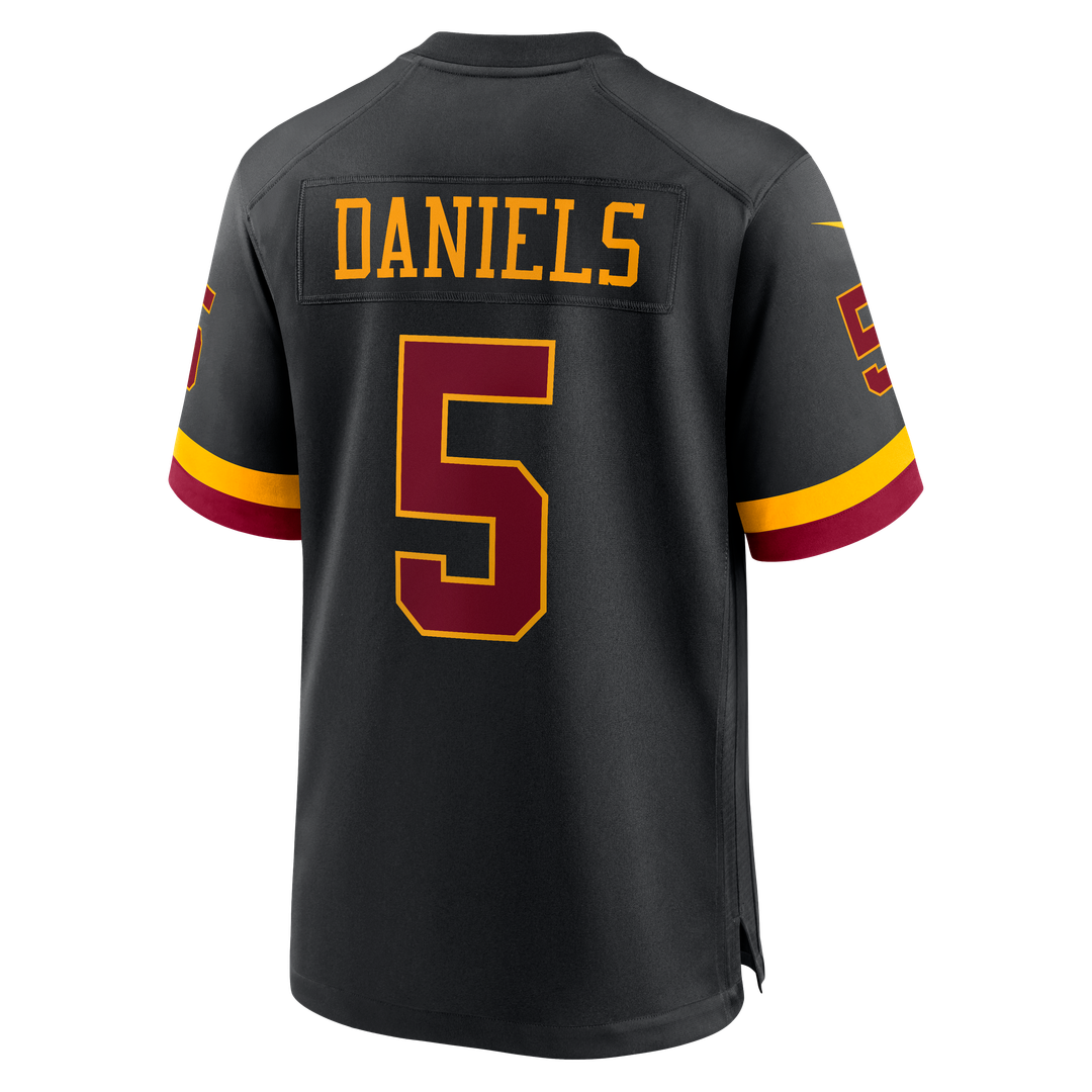 Washington Commanders Jayden Daniels Nike White Game Super Bowl Era Jersey