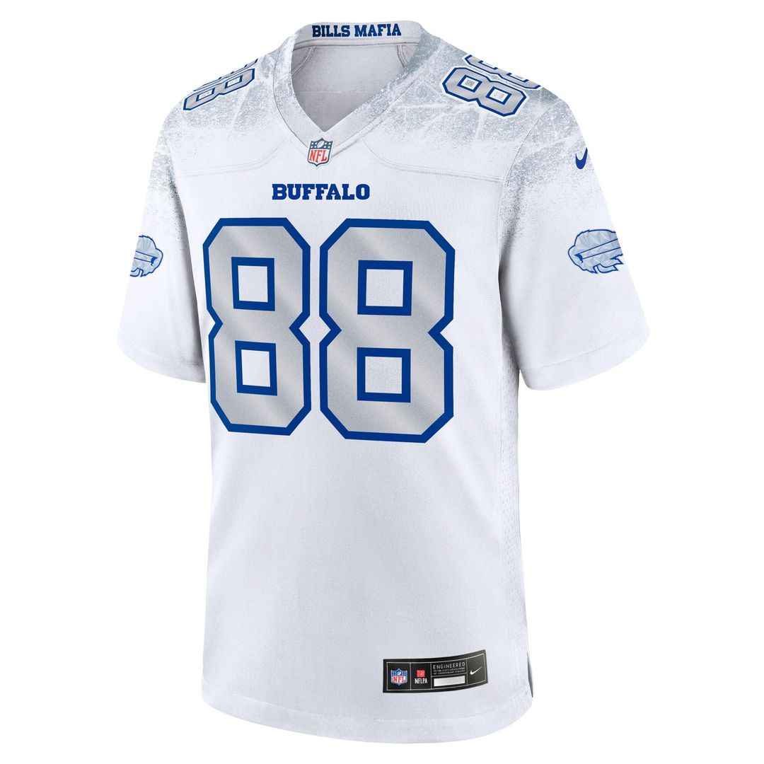 Buffalo Bills Dawson Knox Nike White Rivalries Collection Game Jersey