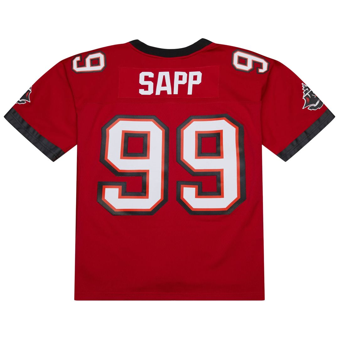 Tampa Bay Buccaneers Warren Sapp Mitchell & Ness Orange 1995 Legacy Replica Jersey