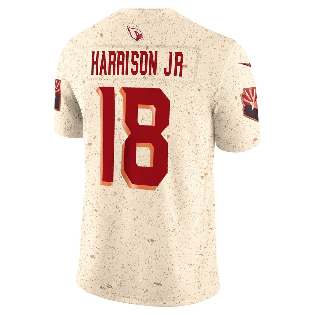 Arizona Cardinals Marvin Harrison Jr. Nike Natural Rivalries Collection Stitched Limited Jersey
