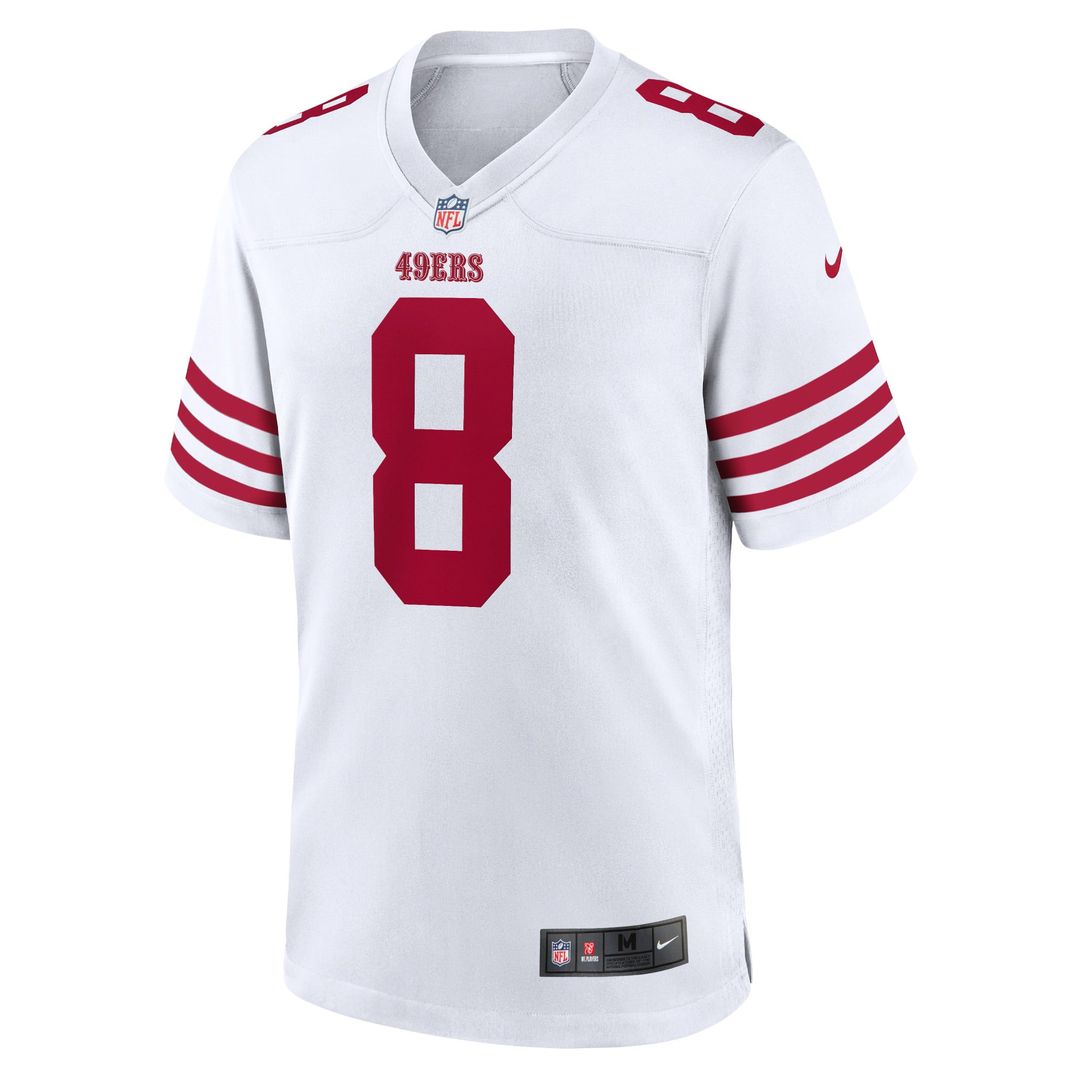 San Francisco 49ers Steve Young Nike White Retired Player Game Jersey