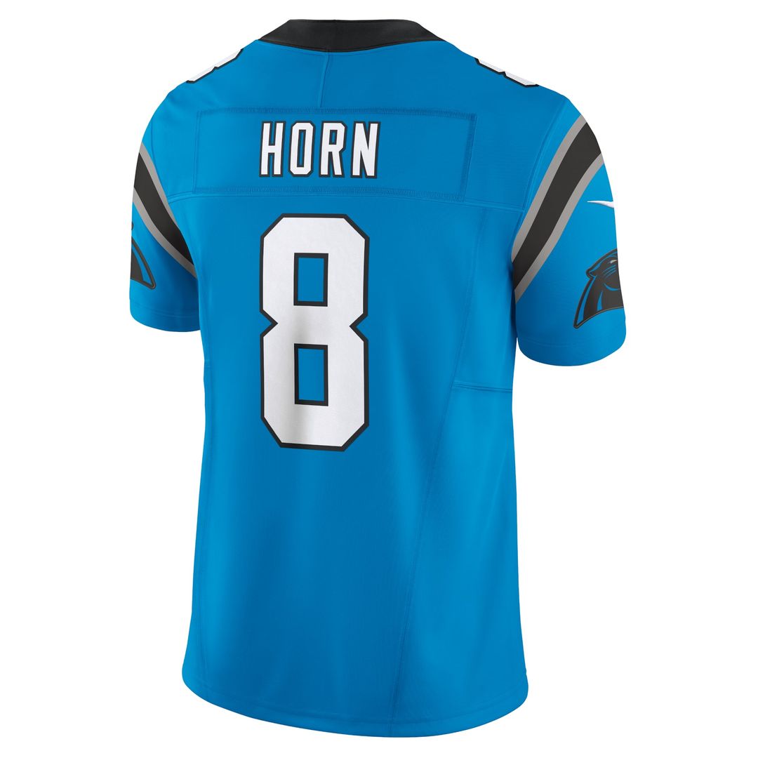 Carolina Panthers Jaycee Horn Nike Blue Vapor F.U.S.E. Limited Jersey