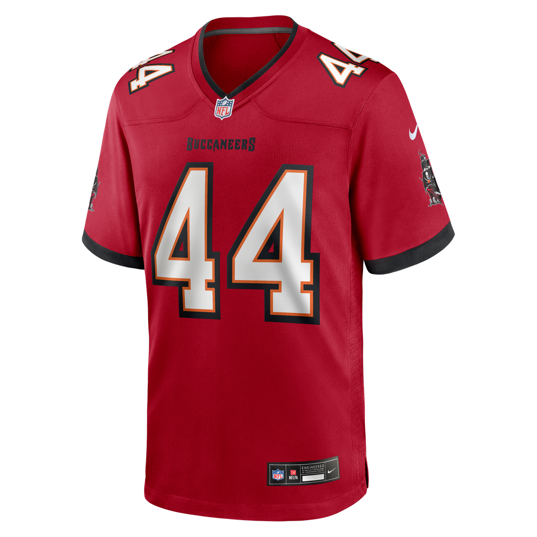 Tampa Bay Buccaneers Sean Tucker Nike Red Game Jersey