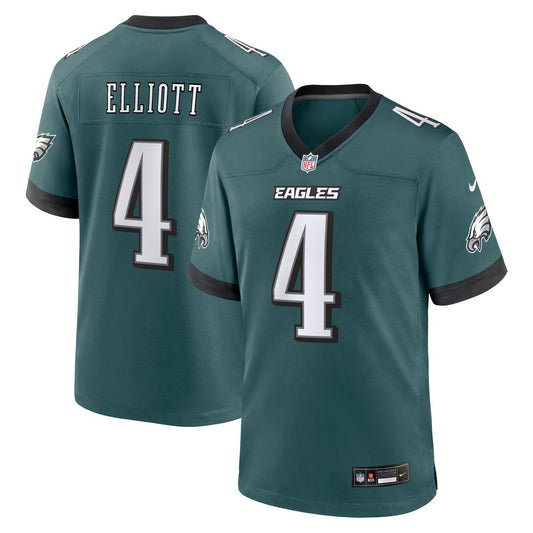 Philadelphia Eagles Jake Elliott Nike Midnight Green Team Game Jersey