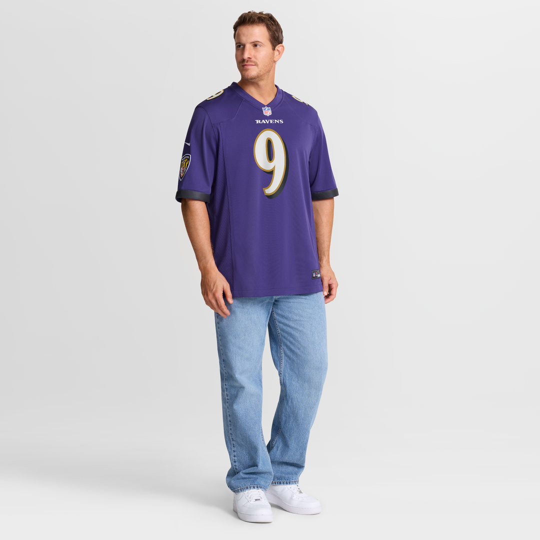 Baltimore Ravens Steve McNair Nike Purple Game Retired Player Jersey