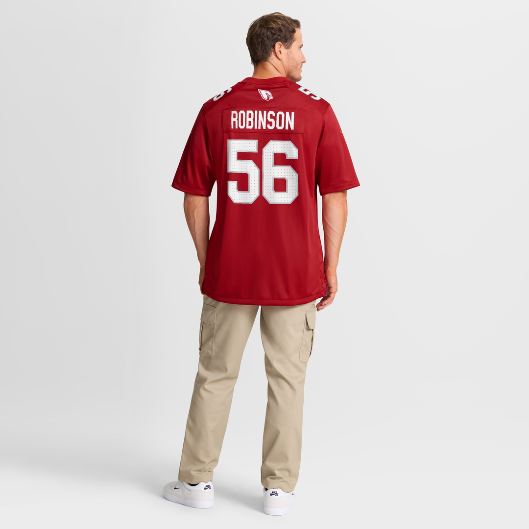 Arizona Cardinals Darius Robinson Nike Cardinal Team Game Jersey