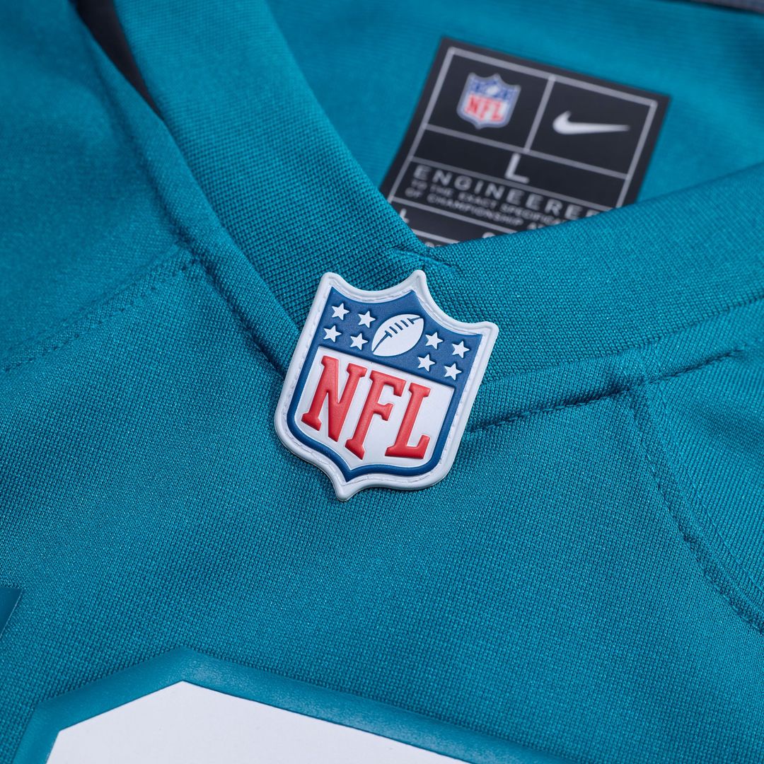 Jacksonville Jaguars Josh Hines-Allen Nike Teal Player Game Jersey