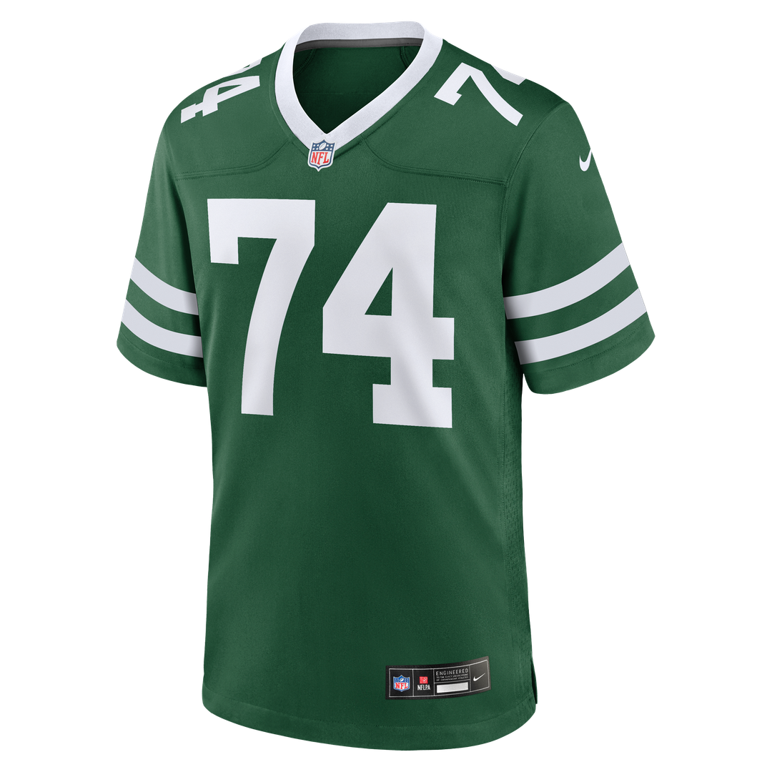 New York Jets Olu Fashanu Nike Gotham Green Player Game Jersey